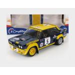 1:18 SOLIDO Fiat 131 Abarth #5 Winner Rally Tour De Course 1977 Darniche Mahe Blue Yellow SL1806003