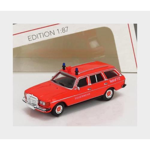 1:87 SCHUCO Mercedes Benz E-Class 240Te Station Wagon T-Model (W123) Feuerwehr 1982 Red 452669000