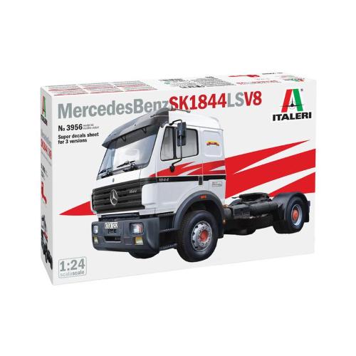 1:24 ITALERI Mercedes Benz Sk 1844Ls V8 Truck Kit IT3956