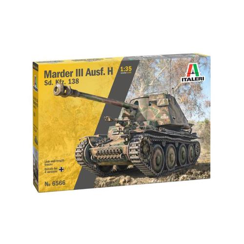 1:35 ITALERI Sd.Kfz 138 Marder Iii Ausf. H Kit IT6566