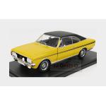 1:24 EDICOLA Opel Commodore A Gs/E Coupe 1970 Yellow Black AB24P004