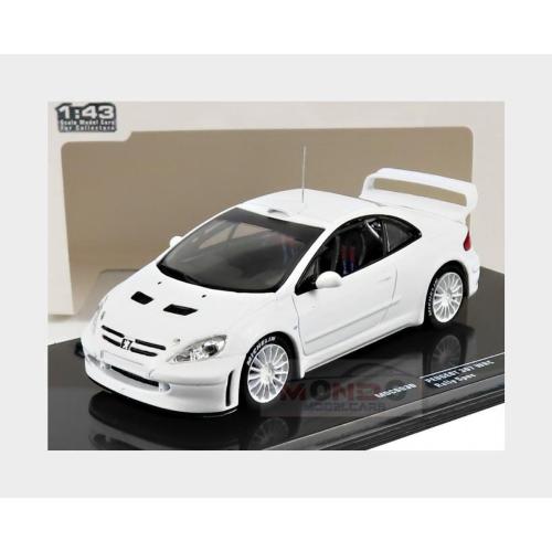 1:43 IXO Peugeot 307 Wrc #0 Rally Spec 2003 With 2X Set Wheels And Tyres White MDCS030