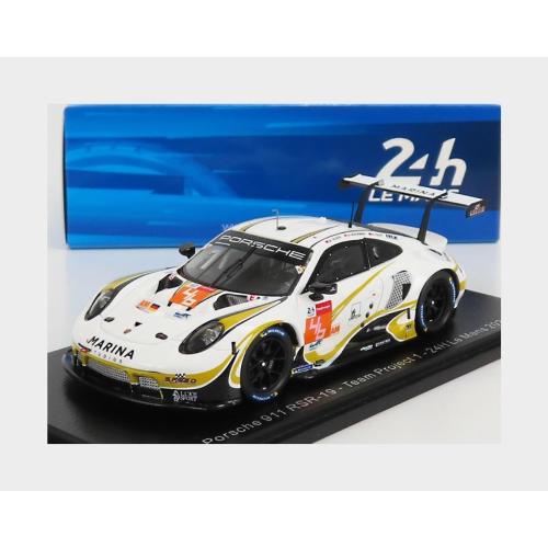 1:43 SPARK Porsche 911 991-2 4.2L Rsr-19 Team Project-1 #46 24H Le Mans 2021 A.Buchardt R.Foley D.Olsen White S8267