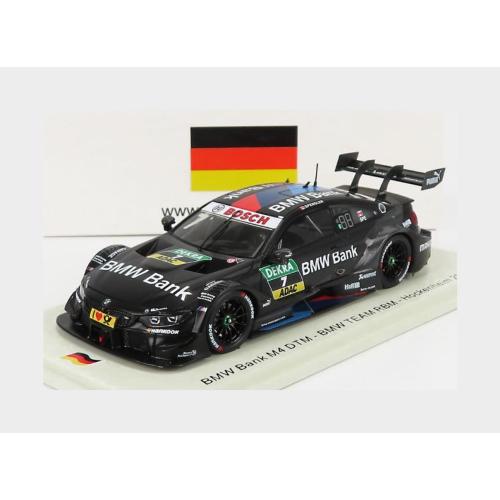 1:43 SPARK Bmw 4-Series M4 Team Rbm #7 Dtm Hockenheim 2018 B.Spengler Matt Black SG630
