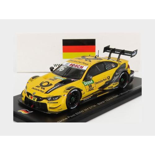 1:43 SPARK Bmw 4-Series M4 Bmw Team Rmb #16 Dtm Hockenheim 2018 T.Glock Yellow SG635