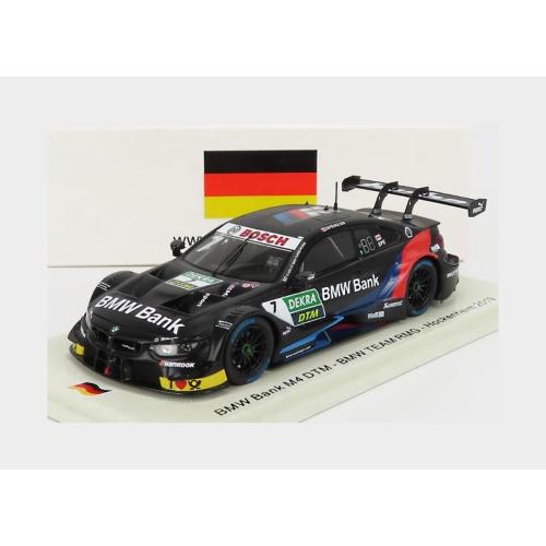 1:43 SPARK Bmw 4-Series M4 Bank Team Rmg #7 Hockenheim Dtm 2019 B.Spengler Black SG637
