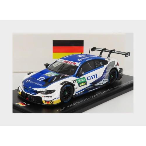 1:43 SPARK Bmw 4-Series M4 Catl Team Rbm #12 Hockenheim Dtm 2019 J.Eriksson White Grey Black SG641