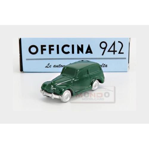 1:76 OFFICINA-942 Fiat 500C Belvedere 1951 Green ART1030C