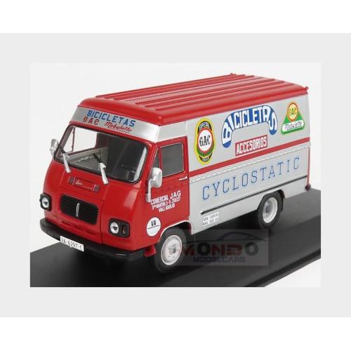 1:43 EDICOLA Avia 2500 Fase Ii Van Bicicletas Gac Cyclostatic 1975 Red Silver VEDEREPESP060