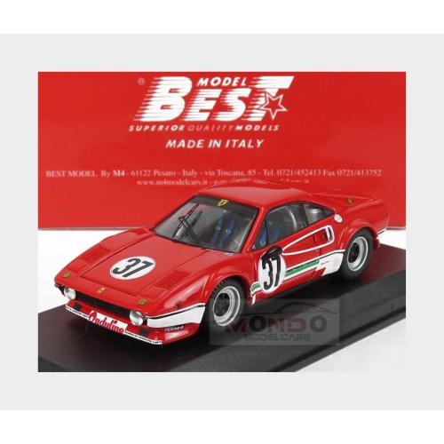 1:43 BEST Ferrari 308 Gtb #37 Rally Havirov International 1978 M.Dantinne Red BE9825