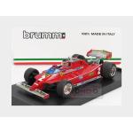 1:43 BRUMM Ferrari F1 126C Turbo #2 Practice Italy Imola Gp 1980 Gilles Villeneuve With Driver Figure Red R447-CH