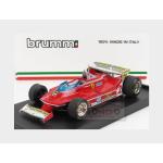 1:43 BRUMM Ferrari F1 312T5 #2 Monaco Gp 1980 Gilles Villeneuve Red R577