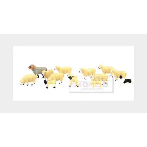 1:32 BRITAINS Accessories Pecore Sheeps Set Figure Whie LC43282