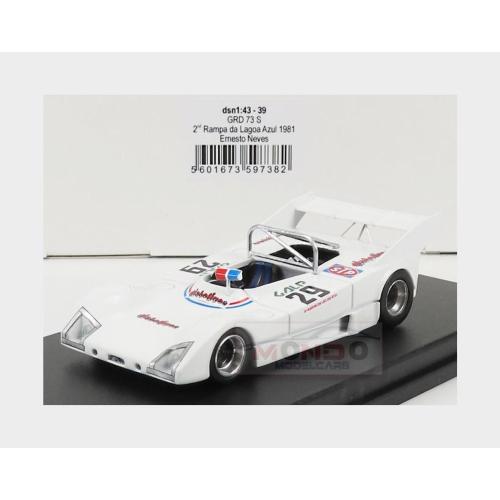1:43 TROFEU Grd S73 #29 2Nd Rampa Da Lagoa Azul 1981 E.Neves White FDSN39