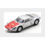 1:43 SPARK Porsche 908 Gts #15 Winner Rally Routes Du Nord 1966 R.Buchet J.Ferrand Silver Red SF168