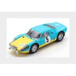 1:43 SPARK Porsche 904 Gts #5 Winner Rally D'Elbeuf 1967 P.Farjon Light Blue Yellow SF169