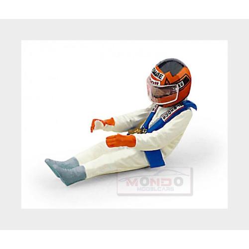 1:43 BRUMM Figures Gilles Villeneuve For Ferrari 126C2 F1 White CH01