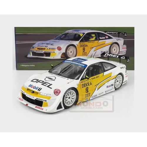1:18 WERK83 Opel Calibra V6 4X4 Team Joest #9 Dtm Itc 1995 M.Reuter White Yellow W1802002