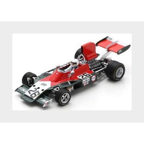 1:43 SPARK Iso Rivolta F1 Ir #26 Canada Gp 1973 T.Schenker Red Green White S7576