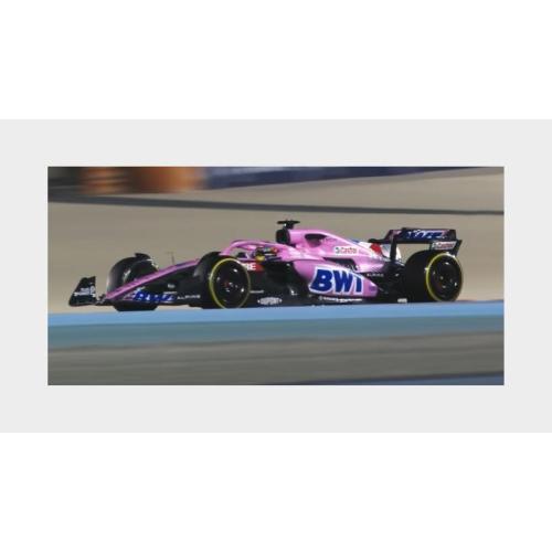 1:43 SPARK Renault F1 A522 Team Alpine Bwt #31 Bahrain Gp 2022 Esteban Ocon Pink Blue S8523