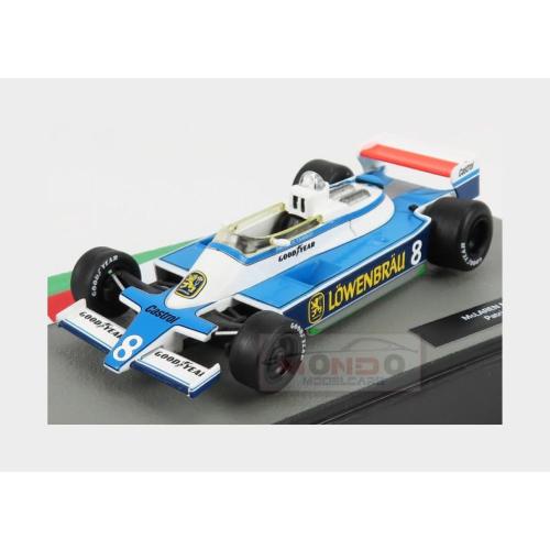 1:43 EDICOLA Mclaren F1 M28 #8 Season 1979 Patrick Tambay Light Blue FORMULA1AUTOCOL164