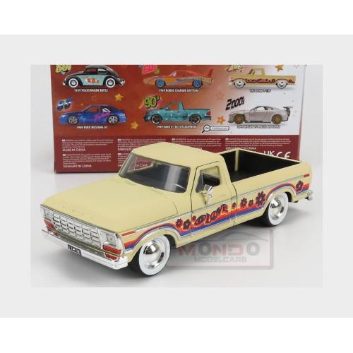 1:24 JADA Ford Usa F-150 Pick-Up 1979 I Love The 70'S Cream JADA31609