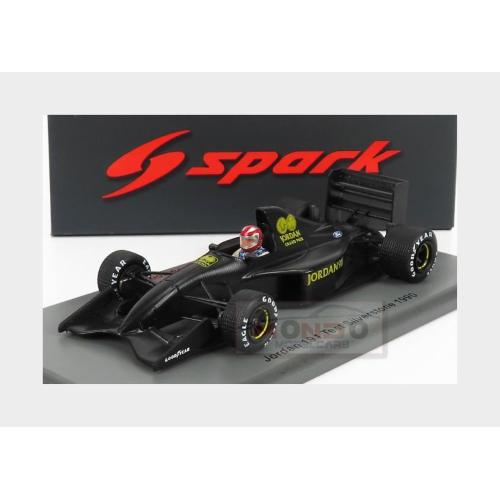 1:43 SPARK Jordan F1 191 #0 Test Silverstone 1990 J.Watson Black S8076