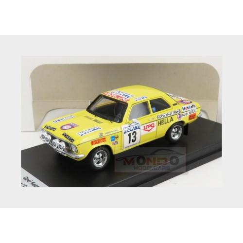 1:43 TROFEU Opel Ascona A #13 Rally 1000 Lakes 1974 A.Kullang C.G.Andersson Yellow TRFDSN47
