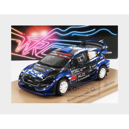 1:43 SPARK Ford Fiesta Wrc N°9 Rally Acropolis 2021 Jourdan Serderidis S6597