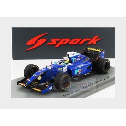 1:43 SPARK Simtek F1 S951 #11 Monaco Gp 1995 D.Schiattarella Blue S6966
