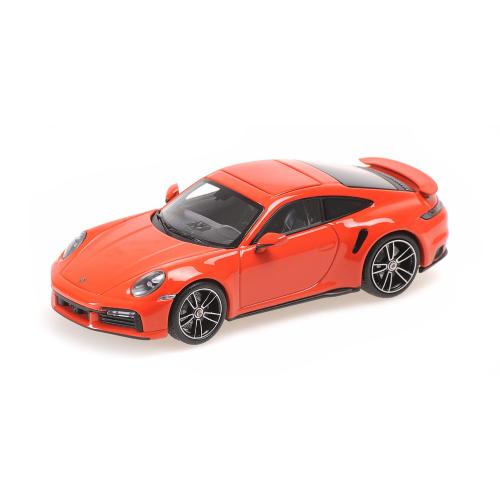 1:43 MINICHAMPS Porsche 911 (992) Turbo S Orange 2020 410069476