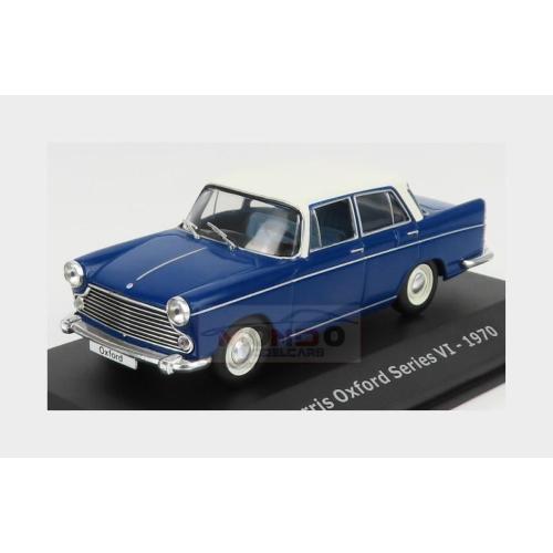 1:43 EDICOLA Morris Oxford Series Vi 1970 Blue White ABADD141
