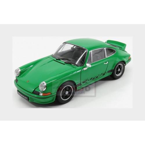 1:18 WELLY Porsche 911 Carrera Rs 2.7 Coupe 1973 Green Black WE18044GN