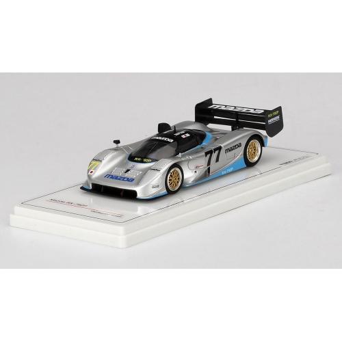 1:43 TRUESCALE Mazda Rx-792P #77 Mazda Speed Version 1993 Silver TSM430561
