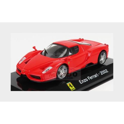 1:43 EDICOLA Ferrari Enzo 2002 Con Vetrina With Showcase Red ABSUP104