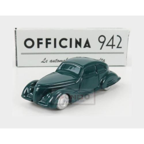 1:76 OFFICINA-942 Fiat 1500 Berlinetta Superleggera Touring 1939 Green ART2034A
