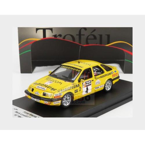 1:43 TROFEU Ford England Sierra Xr4 #4 Rally Welsh 1987 M.Lovell R.Freeman Yellow TRFRRUK82