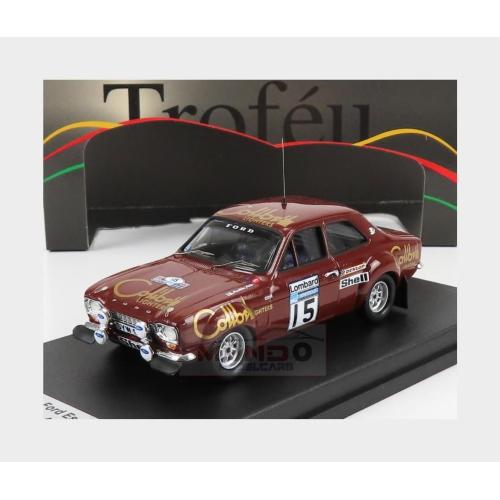 1:43 TROFEU Ford England Escort Mki (Night Version) #15 Rally Rac Lombard 1974 M.Allen P.White Brown TRFRRUK85