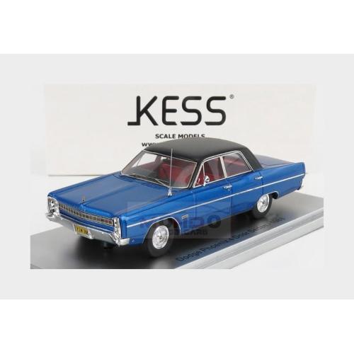 1:43 KESS MODEL Dodge Phoenix 4-Door Sedan 1968 Light Blue Met Black KE43034011