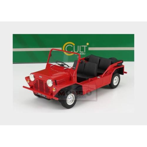 1:18 CULT SCALE MODELS Austin Mini Moke 1965 Red CML109-3