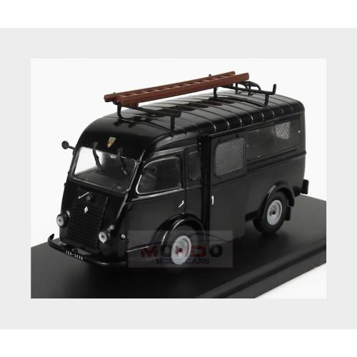 1:43 EDICOLA Renault Goelette Van Police 1962 Black ABRPA046