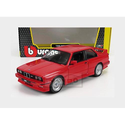 1:24 BURAGO Bmw 3-Series M3 (E30) 1988 Red BU21100R