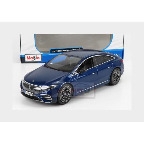 1:27 MAISTO Mercedes Benz Eqs Von Mercedes-Eq 2022 Blue Met MI32902B