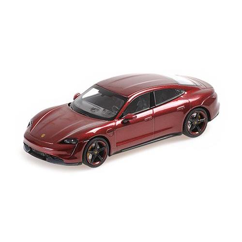 1:43 MINICHAMPS Porsche Taycan Turbo S Red Metallic 2020 410068474