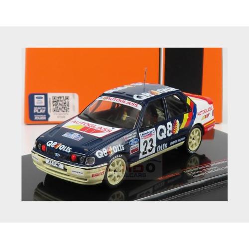 1:43 IXO Ford England Sierra Rs Cosworth #23 Rally Rac Lombard 1991 G.Evans H.Davies Blue White RAC405C.22
