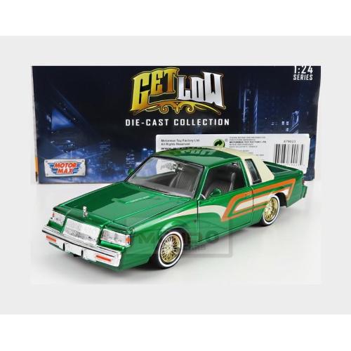1:24 MOTORMAX Buick Regal Custom 1987 Green MTM79023