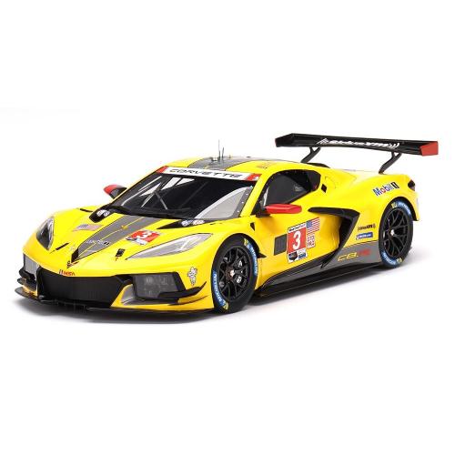 1:18 TRUESCALE Chevrolet Corvette C8.R #3 Gtd Pro Winner Imsa 12H Sebring 2022 Top Speed TS0408