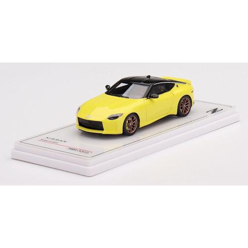 1:43 TRUESCALE Nissan Z Proto Spec Ikazuchi Yellow Lhd 2023 TSM430644