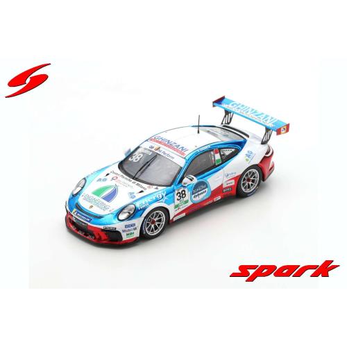 1:43 SPARK Porsche 911 991 Gt3 Cup #38 Porsche Carrera Cup Italy Champion 2020 S.Iaquinta SI015
