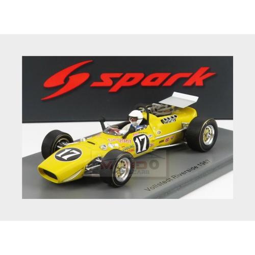 1:43 SPARK Vollstedt #17 Indy 500 1967 C.Yarborough Yellow S5770